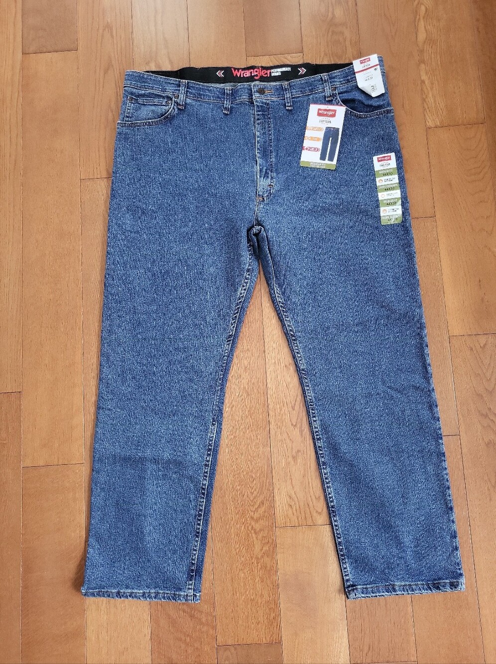 Wrangler Men's Jeans 44 X 30k Regular Fit Five Star Performance Series NWT